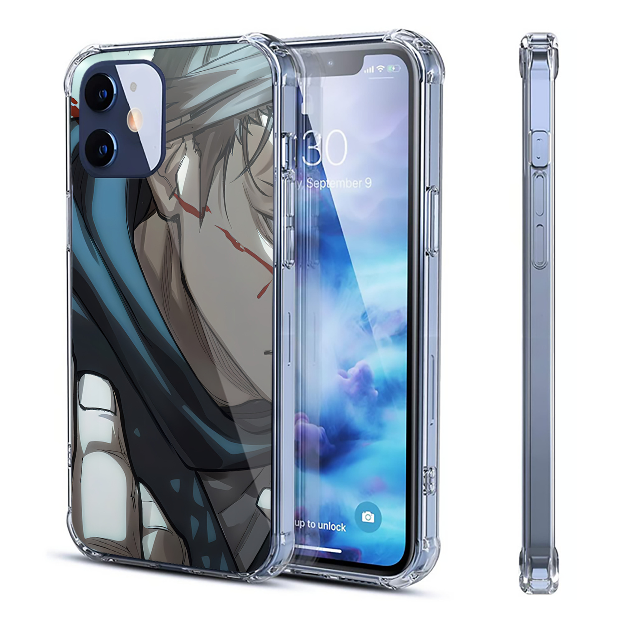 （画像用） SPY×FAMILY间谍家家酒 【iPhone 12シリーズ対応】透明スマホケース（クリアソフトケース）